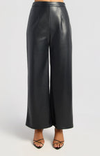Avelo Faux Leather Vest + Pants Set