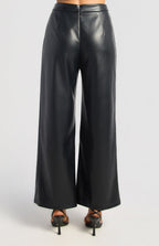 Avelo Faux Leather Vest + Pants Set