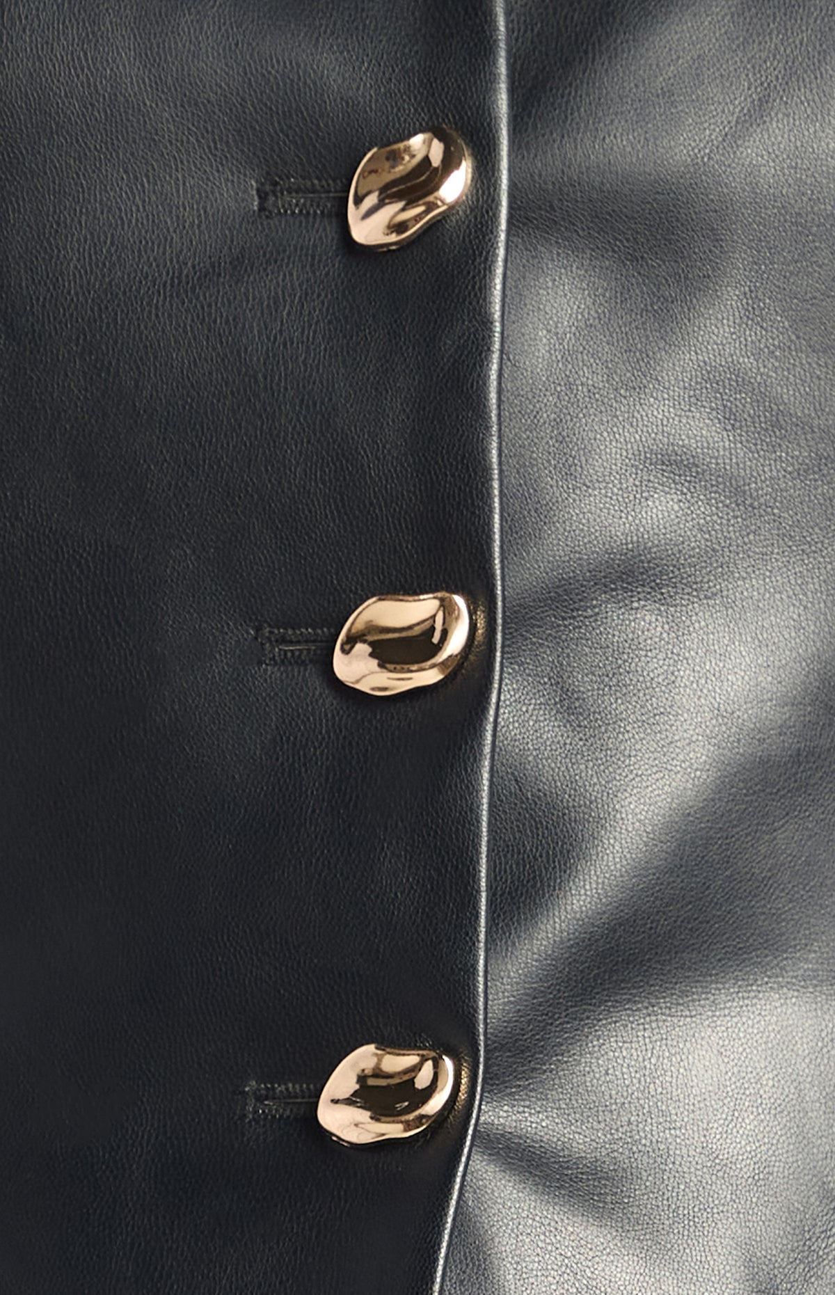 Avelo Faux Leather Vest + Pants Set