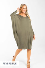 Load image into Gallery viewer, Miracle Dress I Khaki
